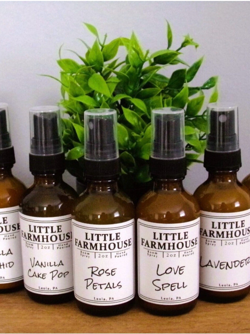 ⭐ Little Farmhouse Handmade Room Spray Bundle 2oz Farmhouse Scents - LEMONADE